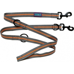 Dog & Co 6 In 1 Sports Training Lead Orange 1" X 72" Hem & Boo